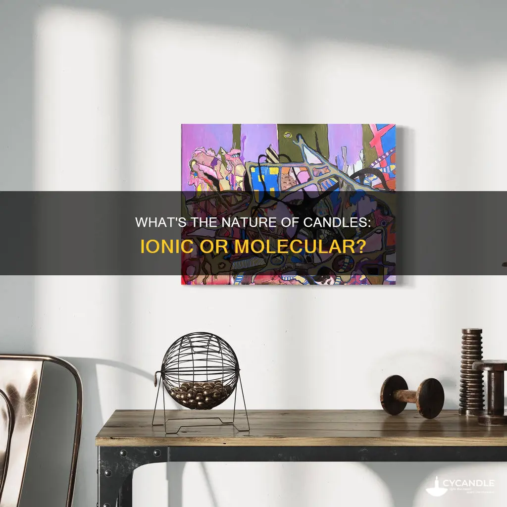 is a candle ionic or molecular