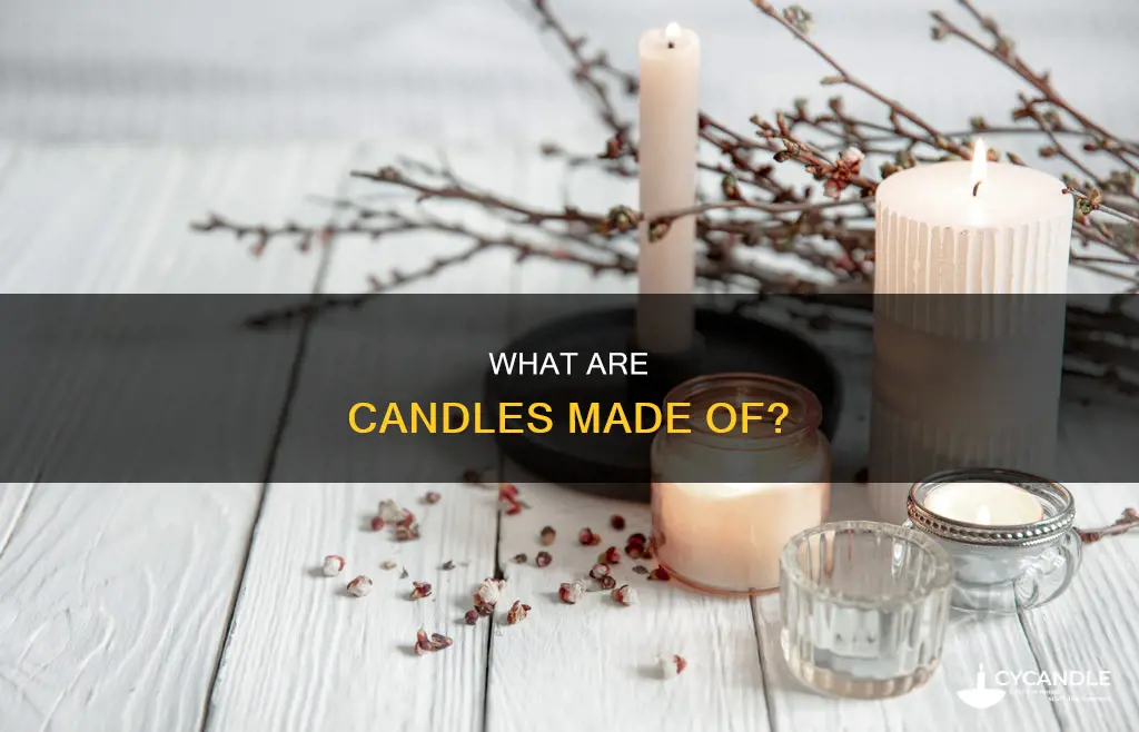 is a candle made of matter