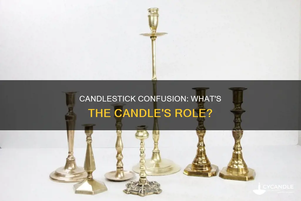 is a candlestick the candle or the holder