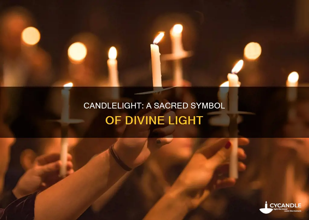 is a single candle reffered to god