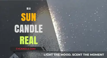 Sunlight in a Candle: Is it Real?