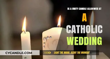 Unity Candles at Catholic Weddings: What's Allowed?