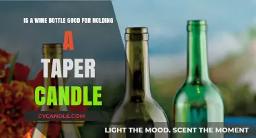 Wine Bottle Candle Holders: A Good Idea?