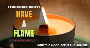 Wood Wick Candles: Understanding the Ideal Flame Behavior