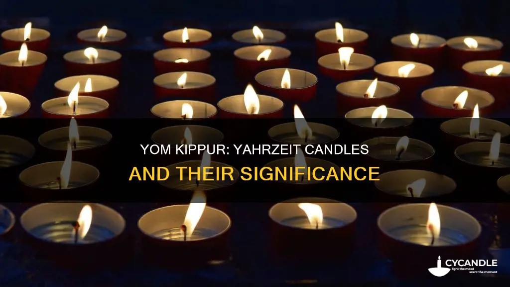 is a yahrzeit candle lit on yom kippur