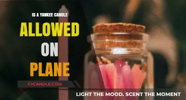 Can You Bring Yankee Candles on a Plane? Travel Rules Explained
