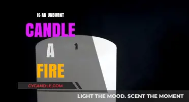 Candle Conundrum: Unlit Candles and Fire Safety