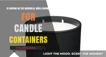 Nashville Candle Containers: Seeking Local Buyers