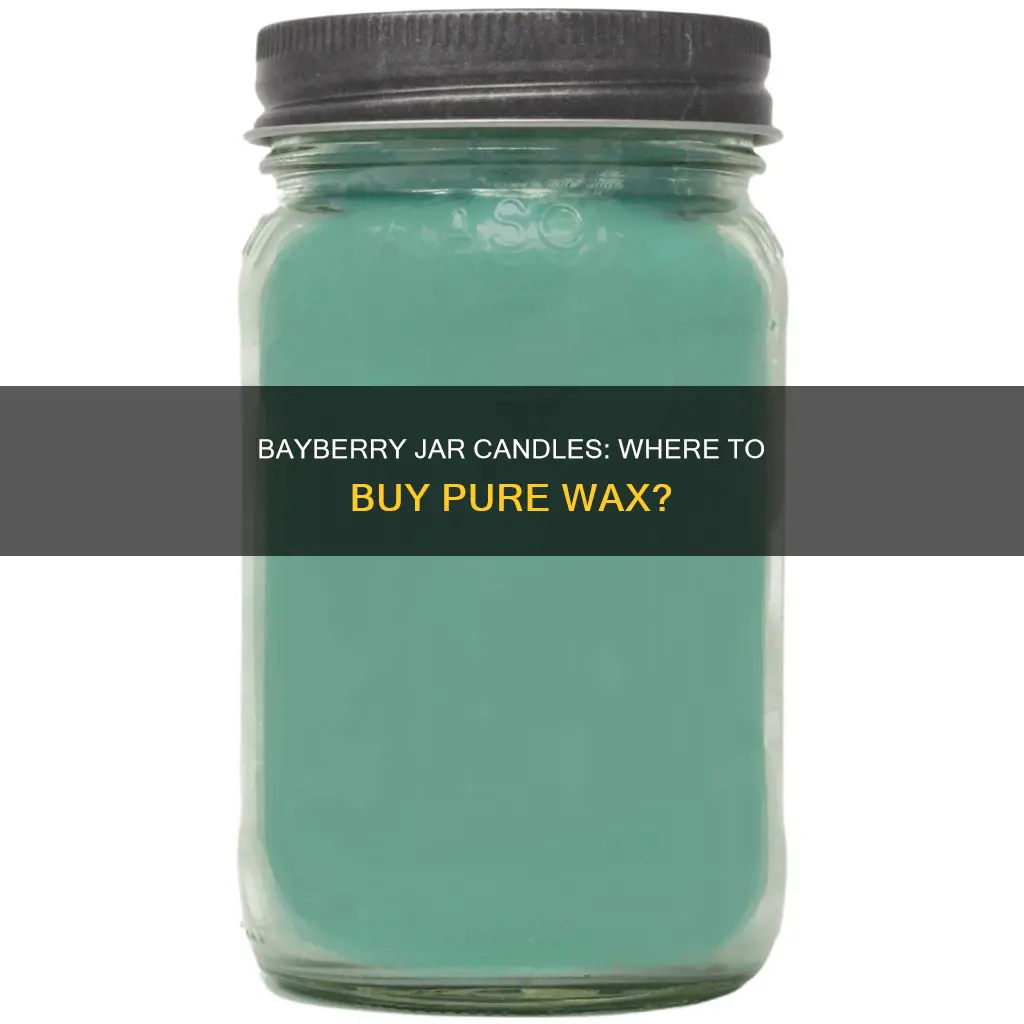 is anyone selling pure bayberry jar candles
