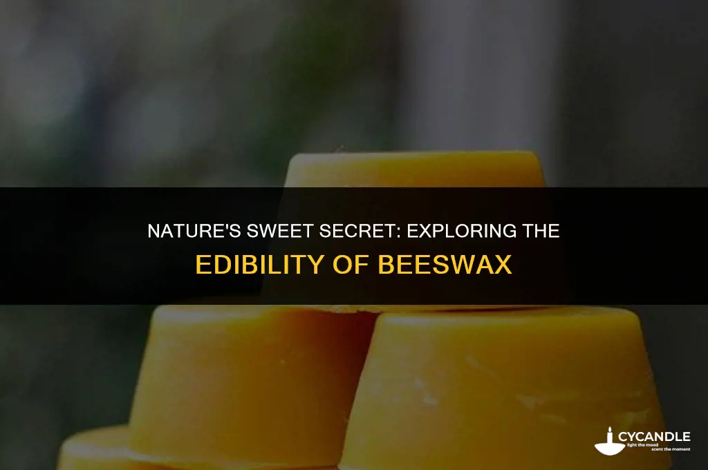 is bees wax edible