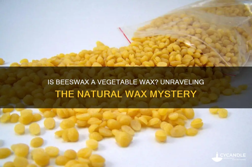 is beeswax a vegetable wax