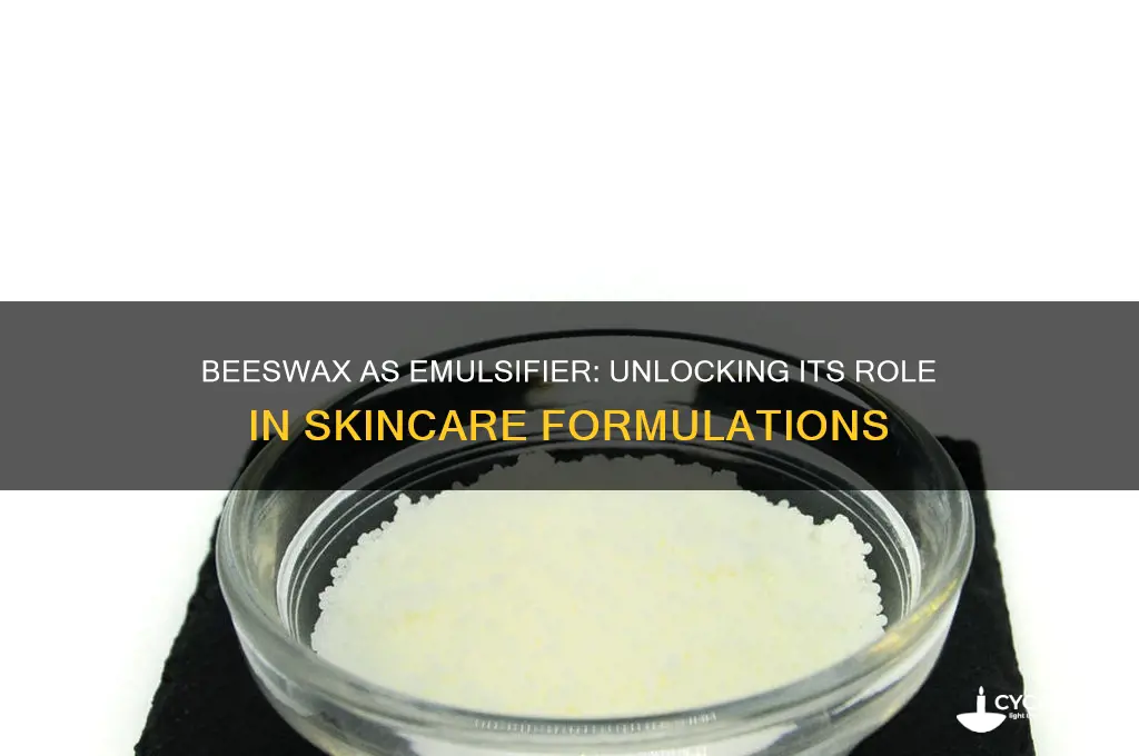 is beeswax an emulsifier