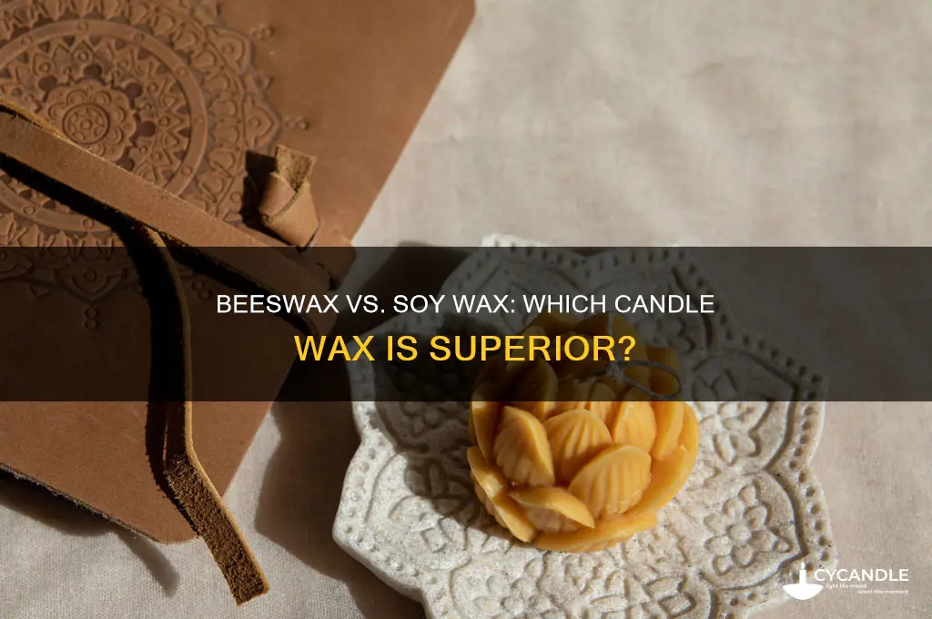 is beeswax better than soy wax for candles