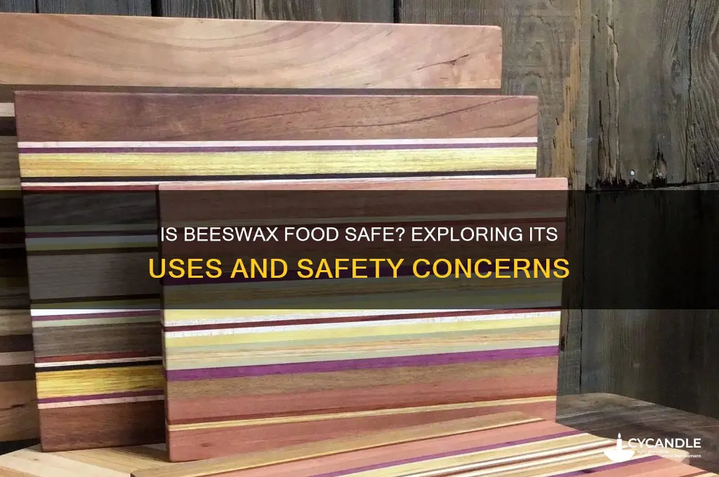 is beeswax food safe