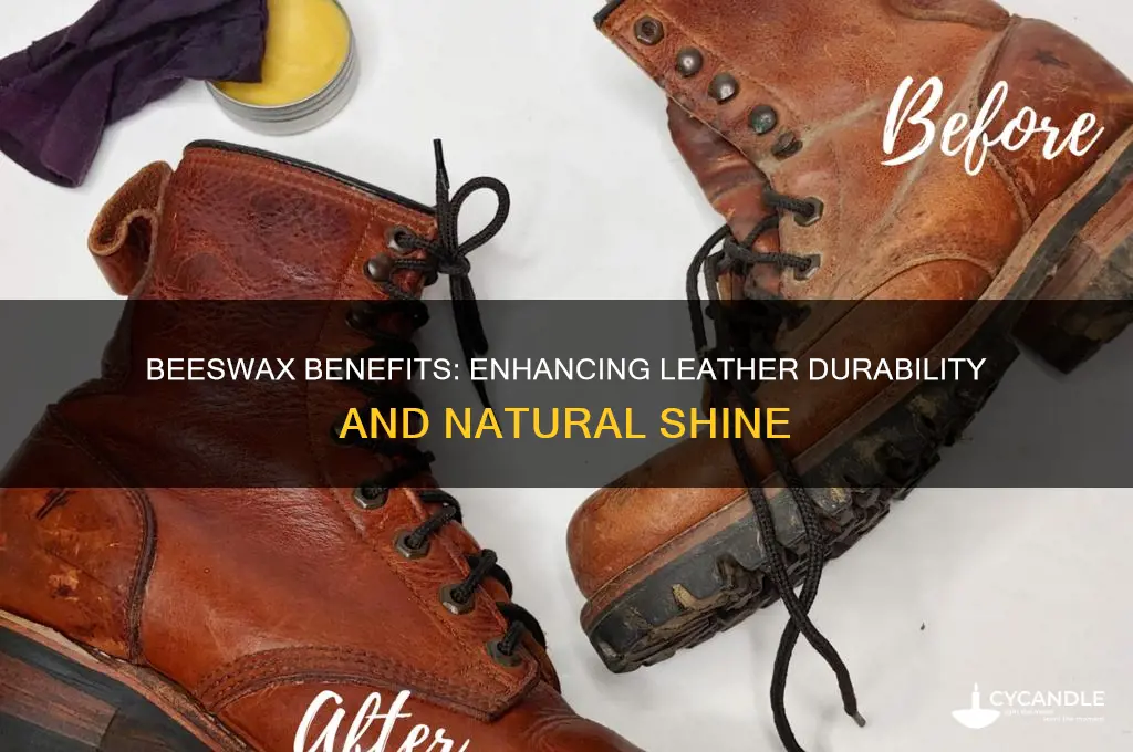 is beeswax good for leather