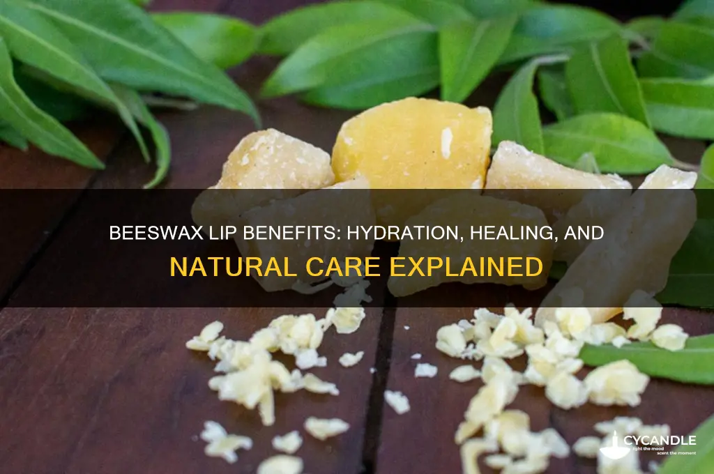 is beeswax good for lips