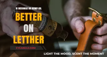Beeswax vs. Hemp Oil: Which is Best for Leather Care?