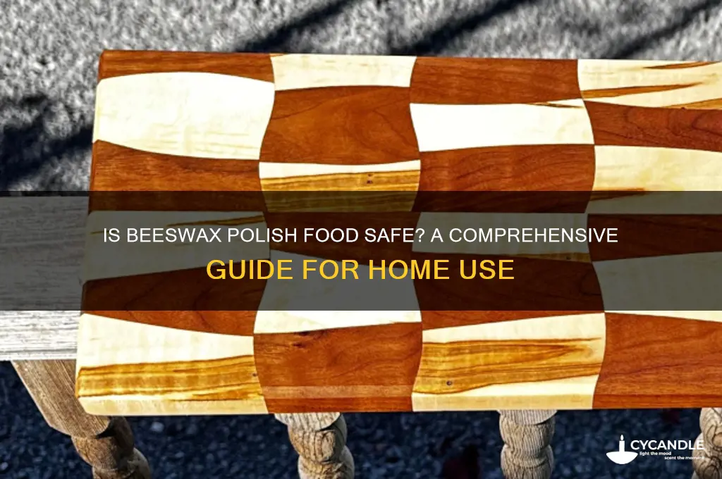 is beeswax polish food safe