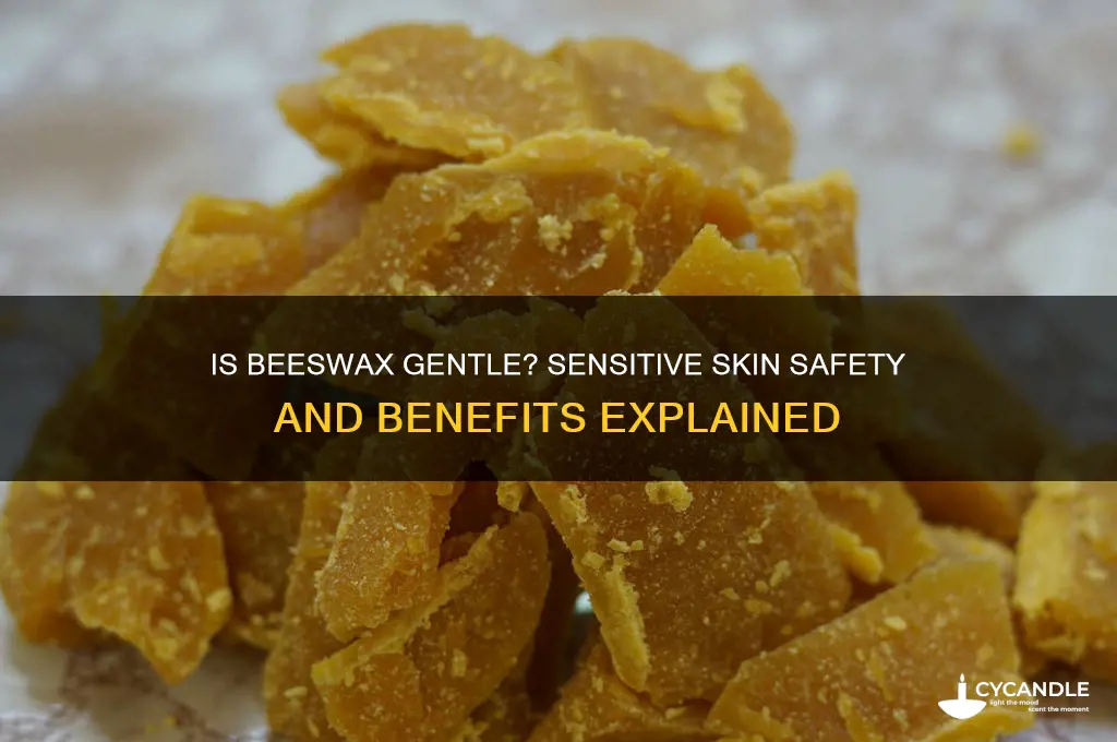 is beeswax safe for sensitive skin