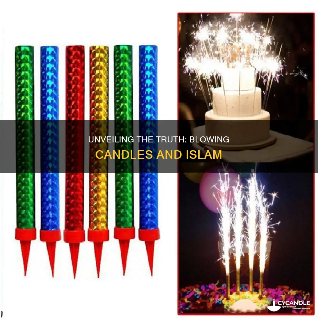 is blowing candles haram