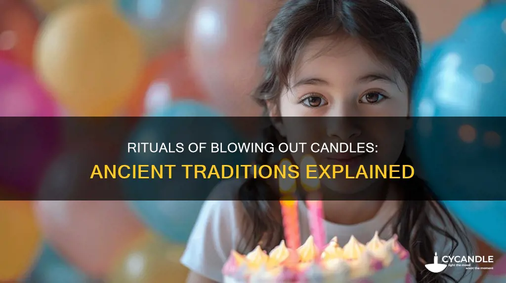 is blowing out candles a ritual