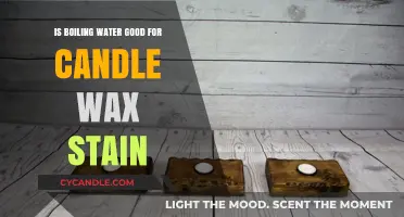 Boiling Water vs. Candle Wax Stains: Effective Removal Tips