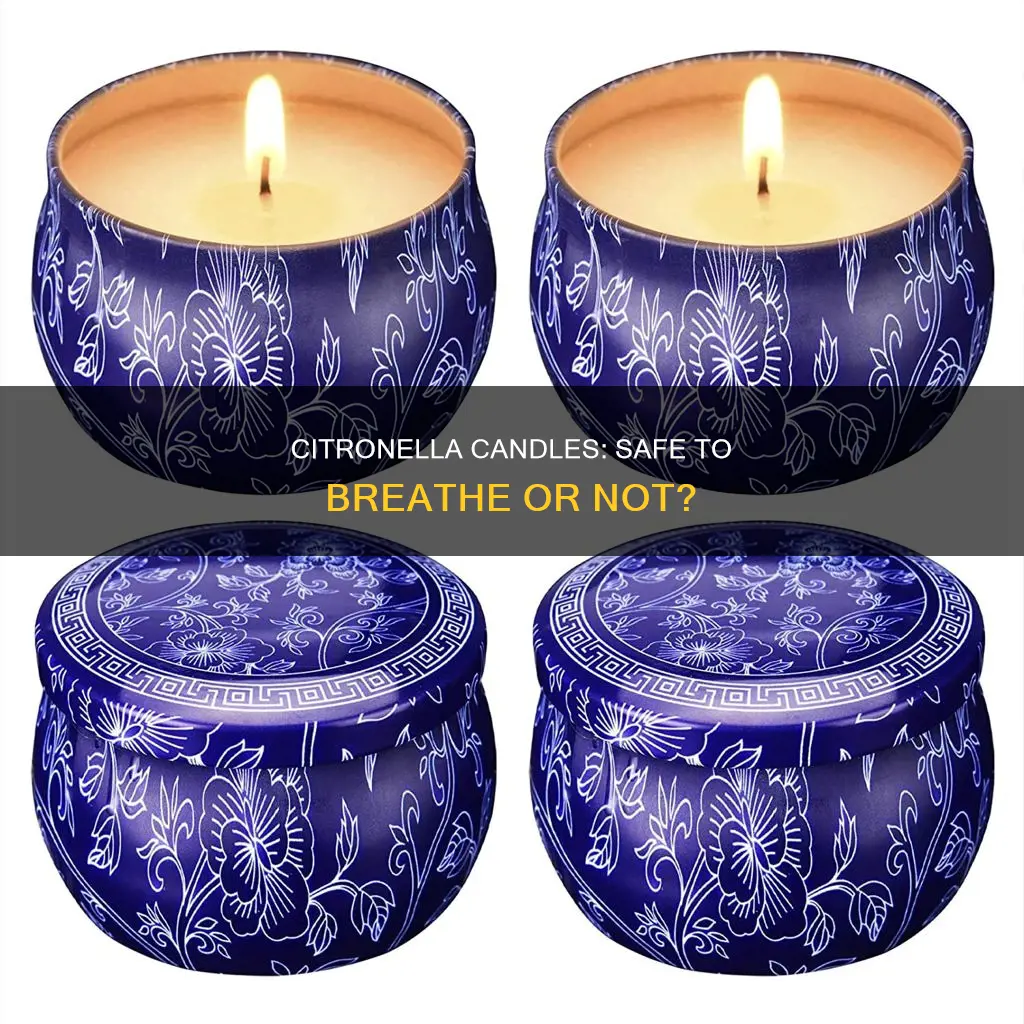 is breathing citronella candles bad