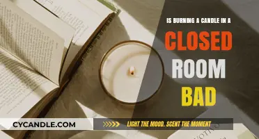 Is Burning a Candle in a Closed Room Harmful?