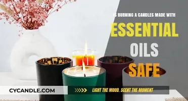 Are Essential Oil Candles Safe to Burn at Home?