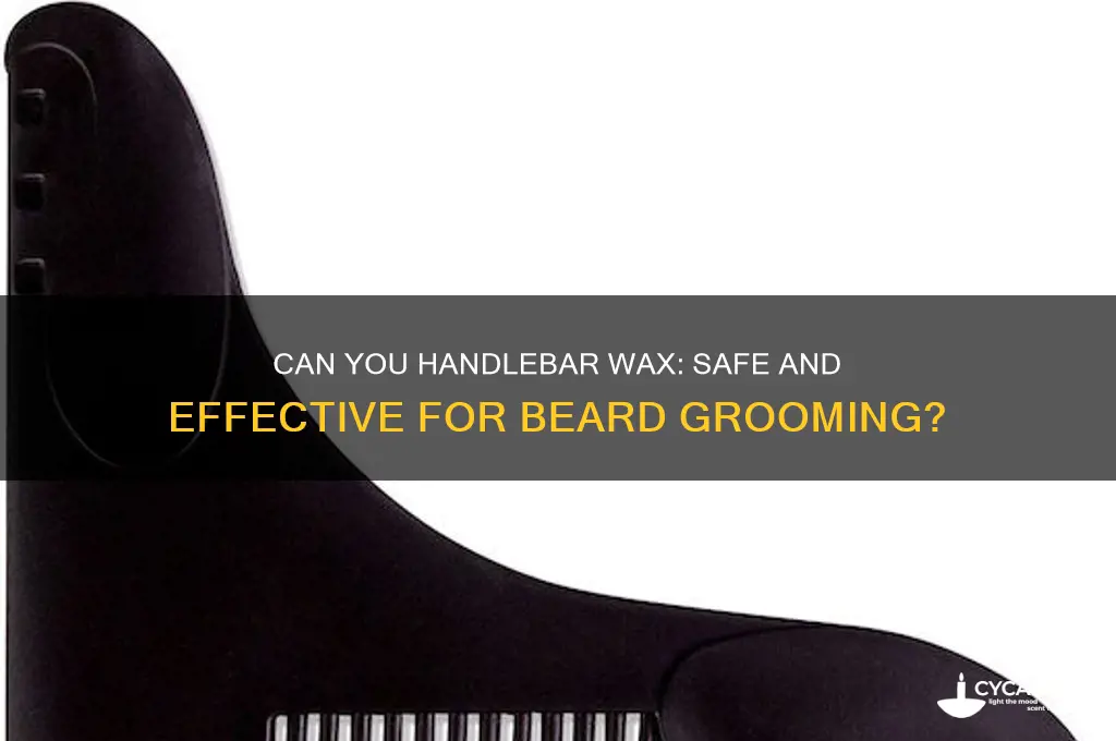 is can you handlebar wax okay for beard