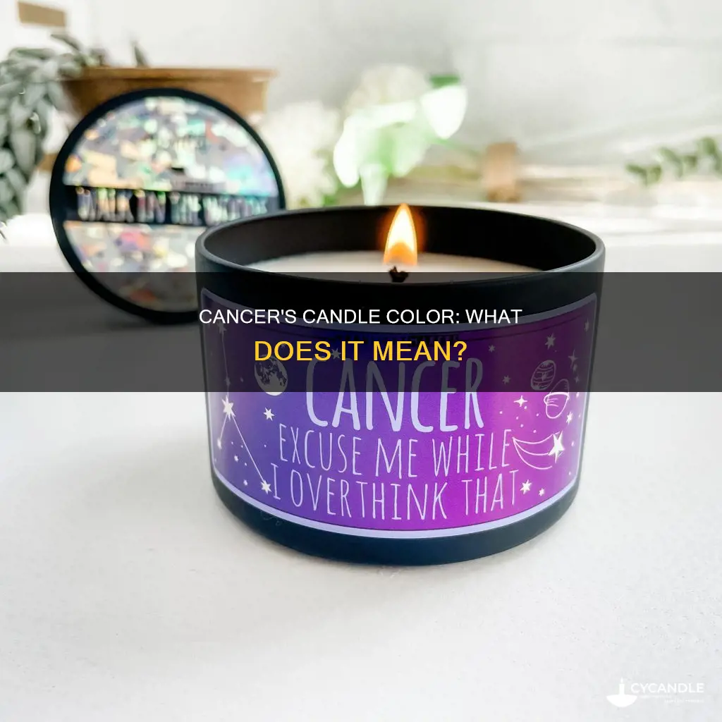 is cancers candle color