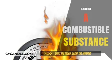 Candles: A Combustible Substance in Your Home