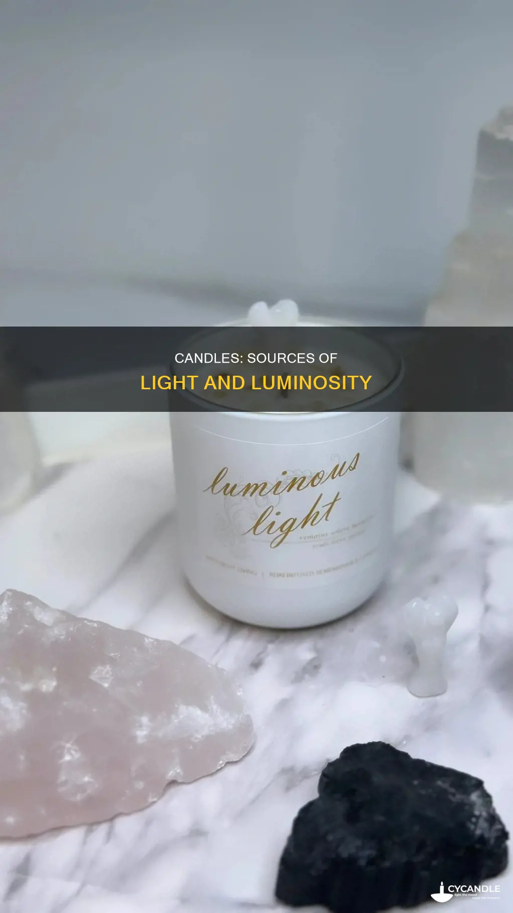 is candle a luminous object