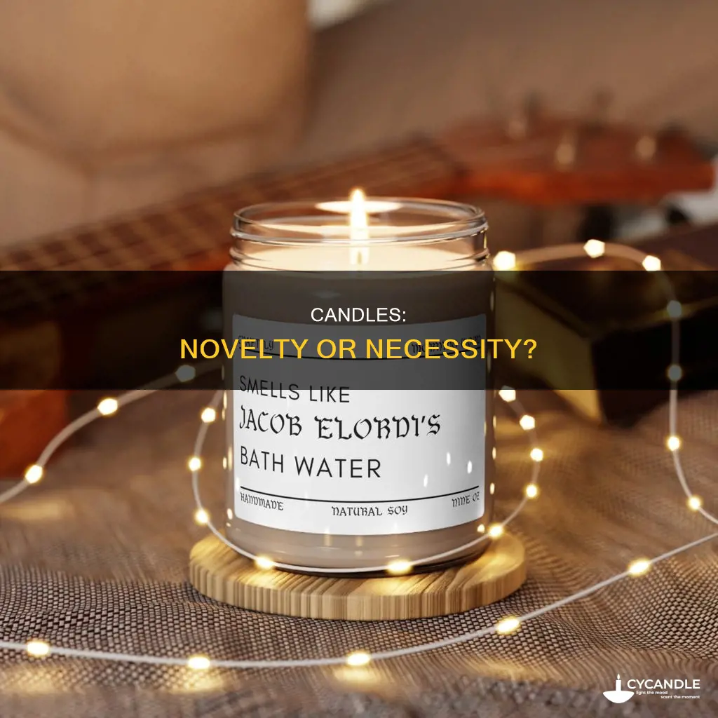 is candle a novelty item