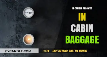 Candles in Cabin Baggage: What's Allowed?