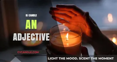 Candle: Adjective or Not?