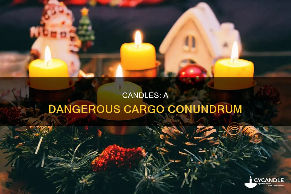 is candle dangerous cargo