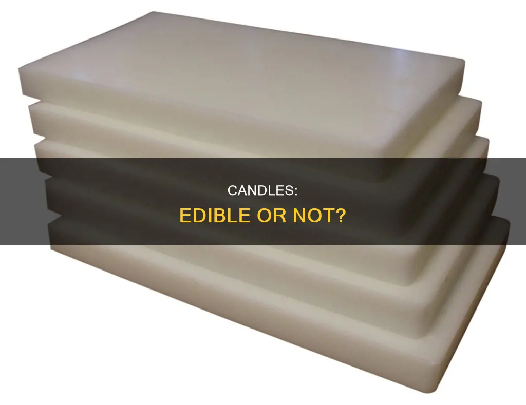 is candle edible