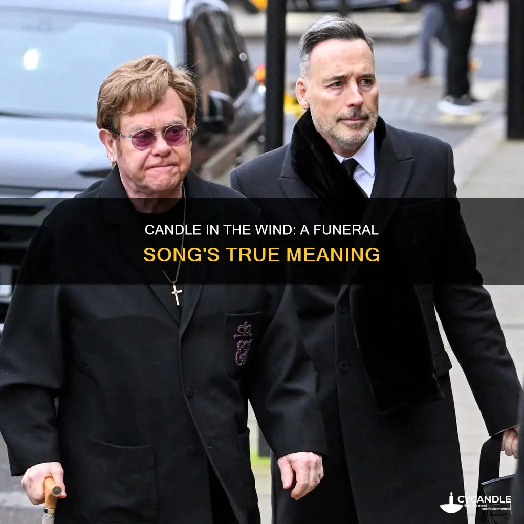 is candle in the wind a funeral song
