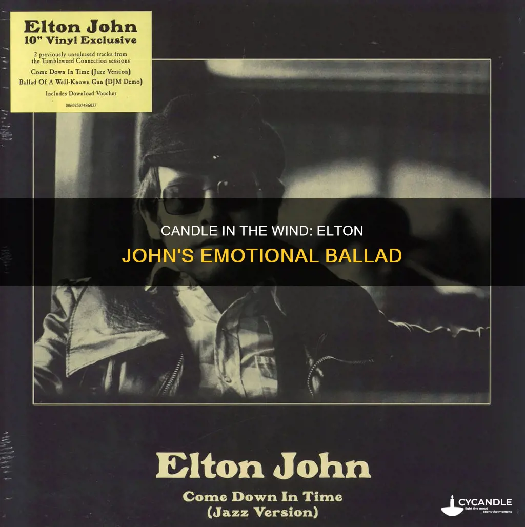 is candle in the wind by elton john a ballad