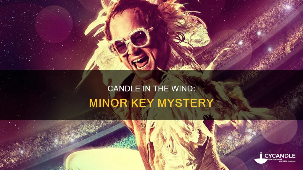 is candle in the wind in minor key