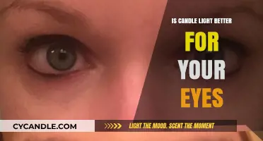 Candlelight vs. Artificial Light: Which is Better for Eye Health?