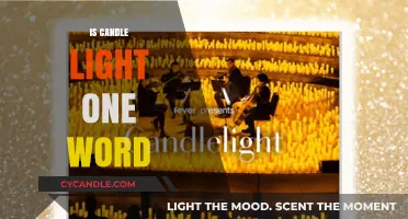 Is Candle Light One Word? Unraveling the Spelling Mystery