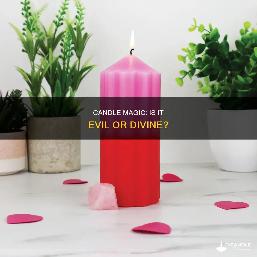 is candle magic bad