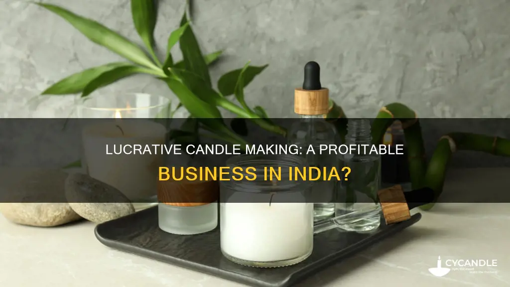 is candle making a profitable business in india