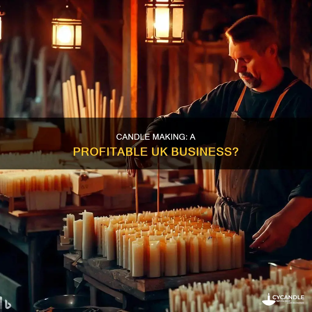 is candle making a profitable business in the uk
