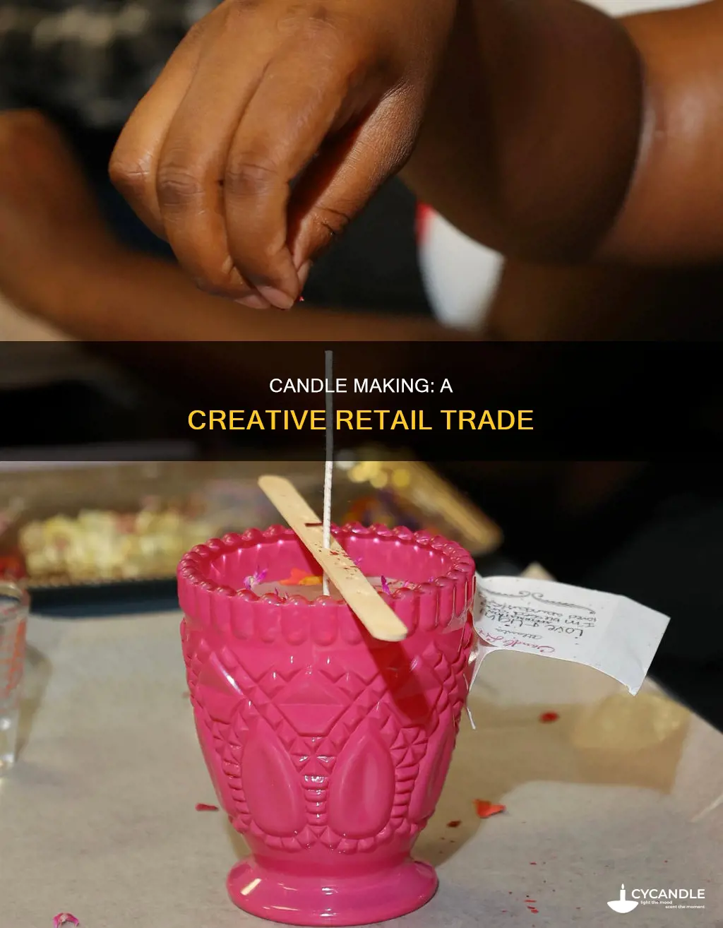is candle making retail trade