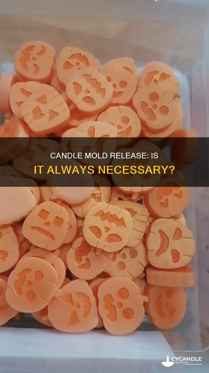 is candle mold release necessary