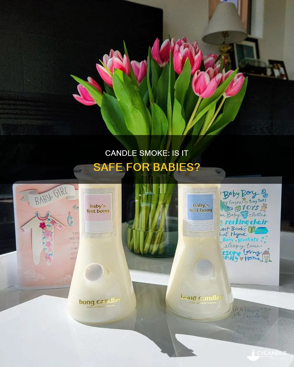is candle smoke bad for babies