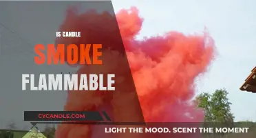 Candle Smoke: Is It Flammable?